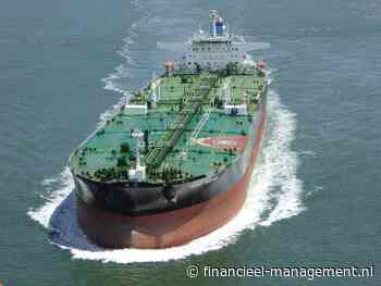 De olieprijs daalt gestaag nu de tankers weer vaker varen