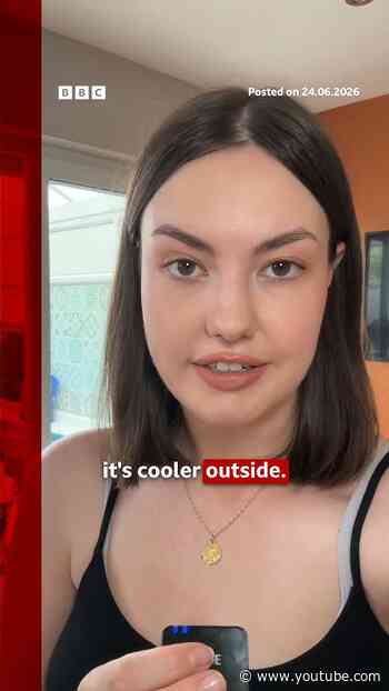 How to keep your home and yourself cool in hot weather. #Heatwave #Weather #BBCNews
