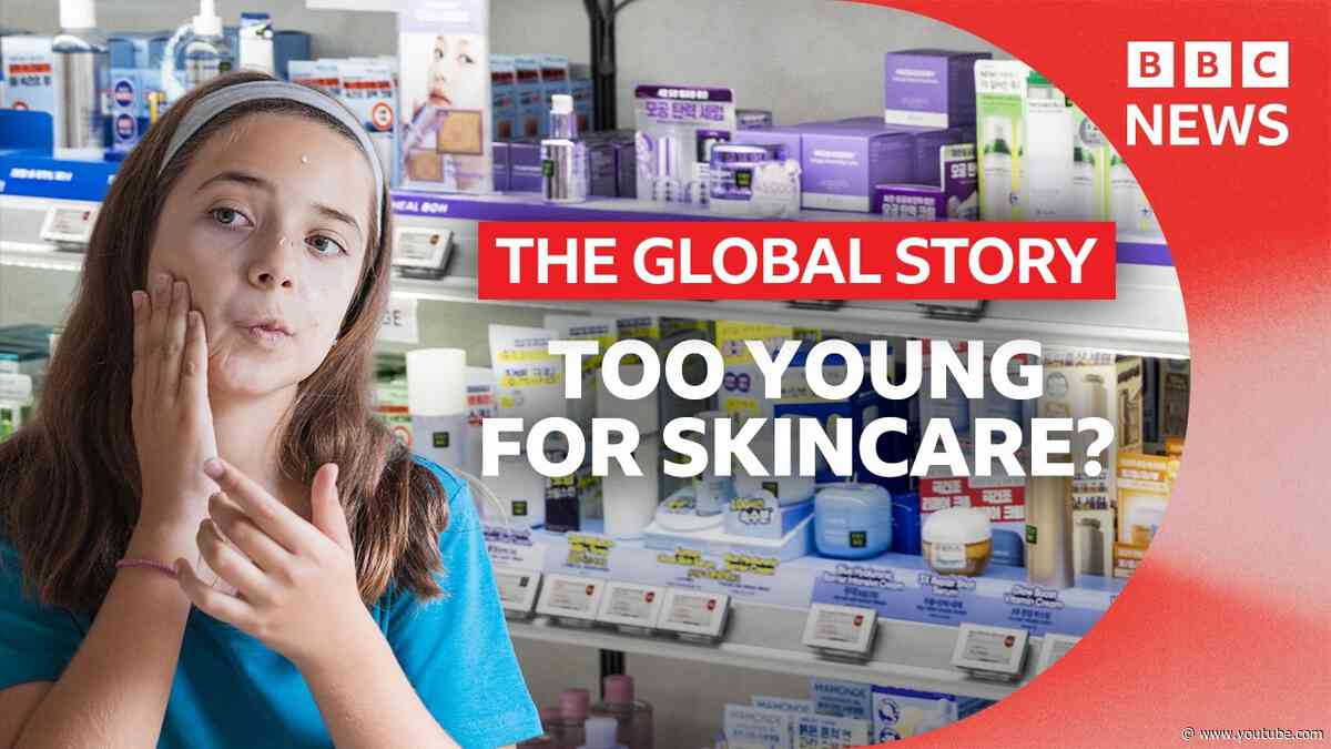 The child influencers selling younger looking skin | The Global Story