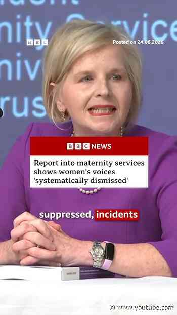 Report into maternity services shows women's voices 'systematically dismissed' #BBCNews