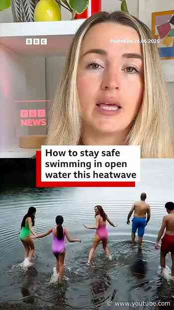 How to stay safe swimming in open water. #BBCNews