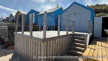 Beach hut in sought-after 'Cheshire-on-sea' on sale for £200,000
