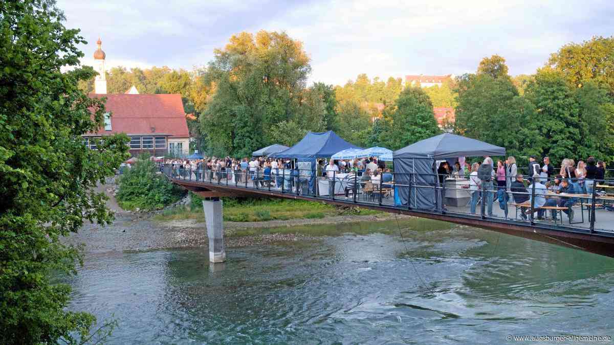 Die Feier-Wochen beginnen in Landsberg mit dem Brückenfest
