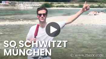 Video: Extreme Hitze in Bayern – Münchner zeigen, wie man cool bleibt