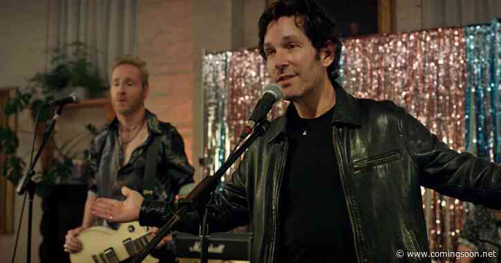 Paul Rudd Rocks Out While Filming Power Ballad in Exclusive Video