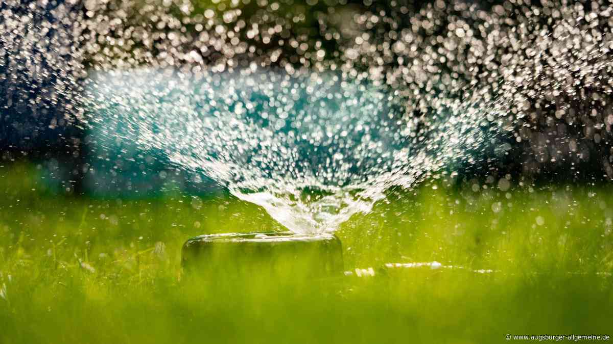 Hohe Temperaturen, wenig Niederschlag: Weißenhorn ruft zum Wassersparen auf