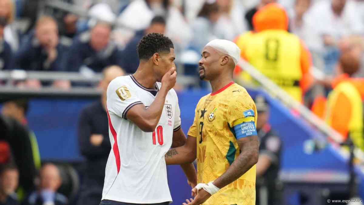 Sources: Bellingham not confrontational with Ayew