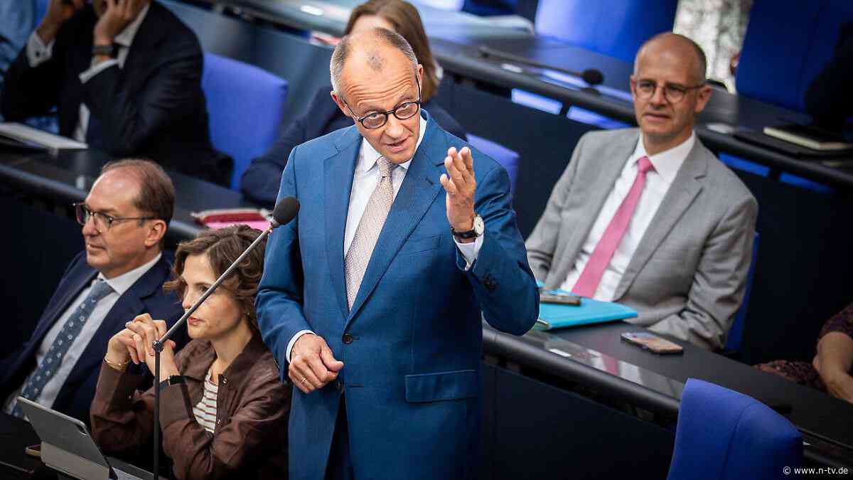Kanzler in der Befragung: Und am Ende springt Merz dem Senegal zur Seite