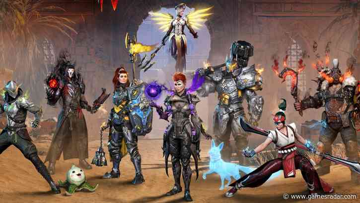 Diablo 4's Overwatch crossover skins have been revealed and they are completely cursed: "Mercy looks like a 90-year-old grandma"