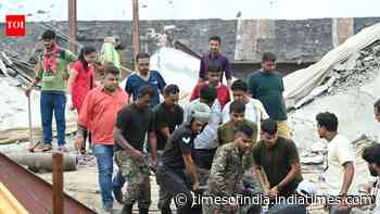 3 dead, 11 injured after warehouse shed collapses in Kolkata; rescue operation underway