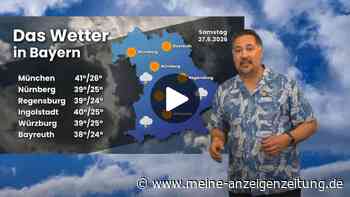 Video: Extremhitze trifft Süddeutschland – DWD schlägt Alarm