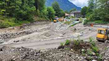 Zum Schutz vor einer Katastrophe: Staumauer für Zugspitzdorf