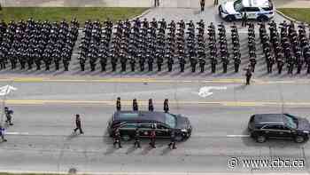 Funeral service honours Toronto police officer killed during investigation