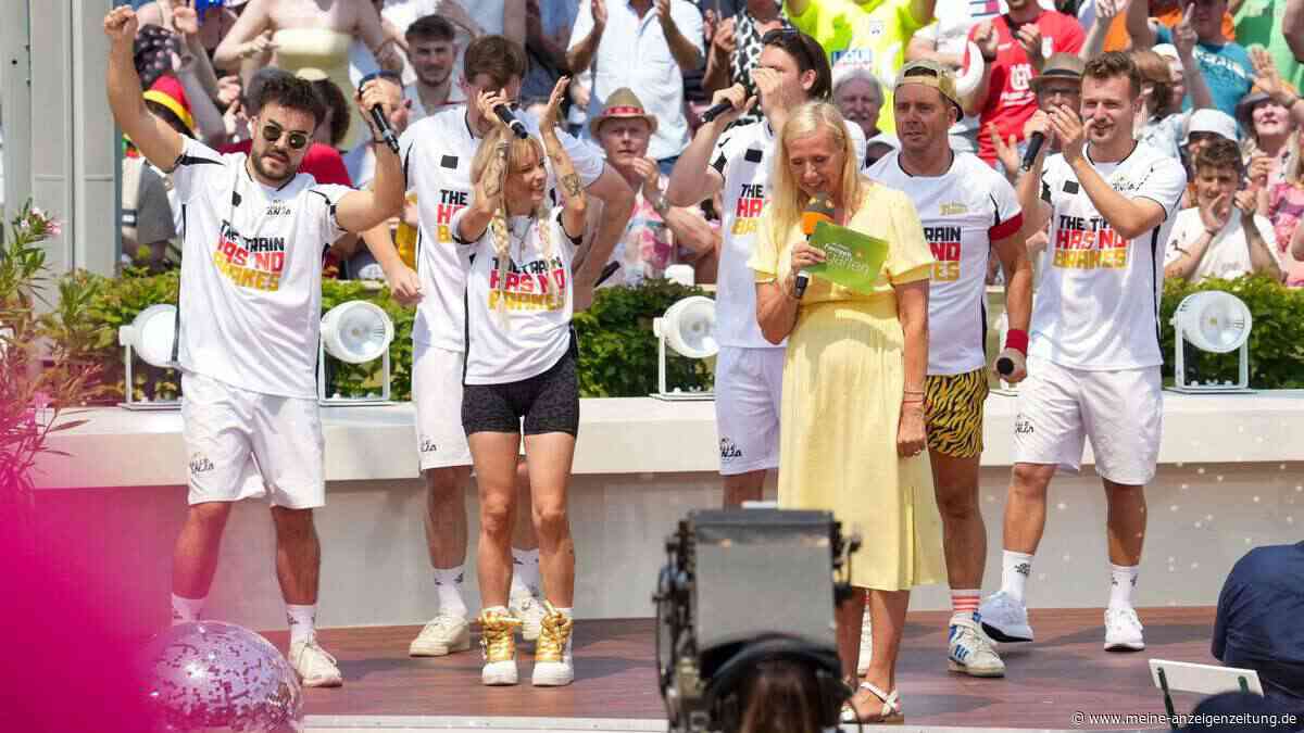 Im TV nicht mehr zu sehen: Was sich unmittelbar nach Show-Ende im „ZDF-Fernsehgarten“ abspielte