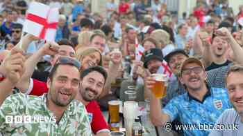 In Pictures: England fans watch draw with Ghana