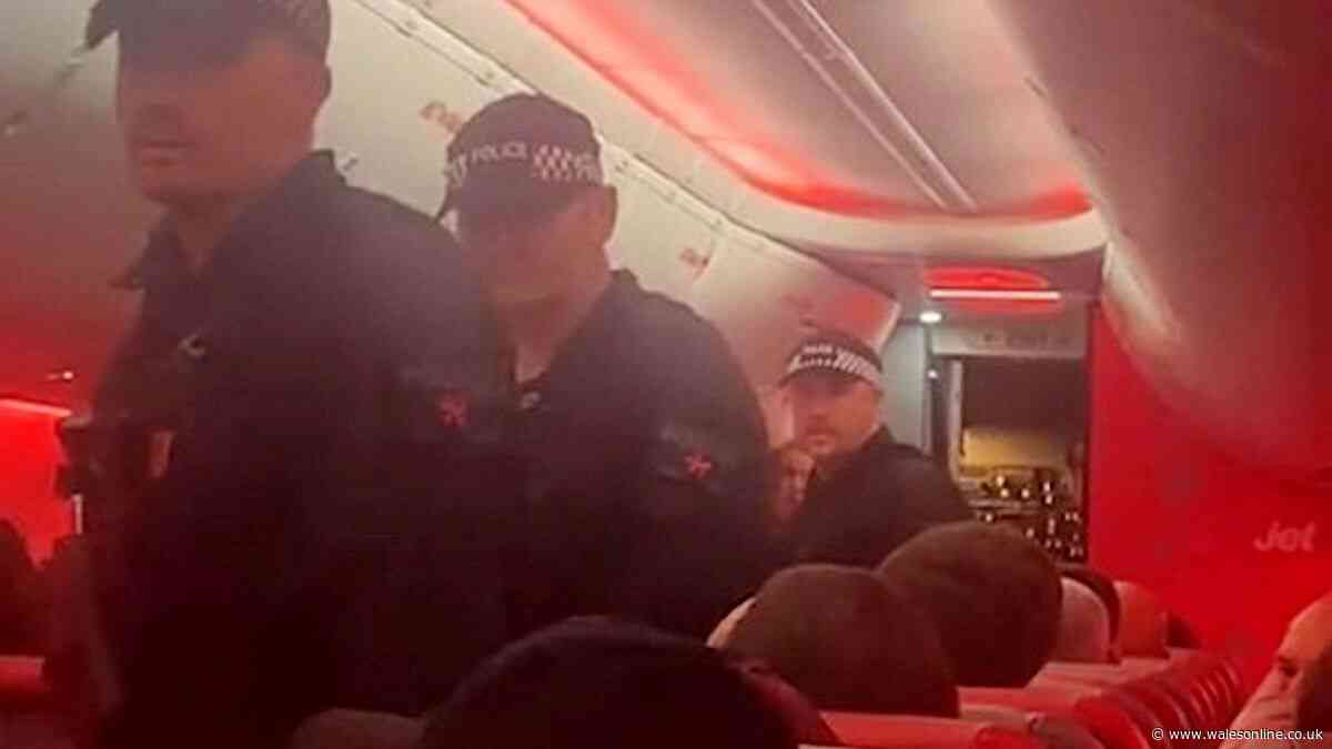 Jet2 passenger restrained on flight left fighting for his life