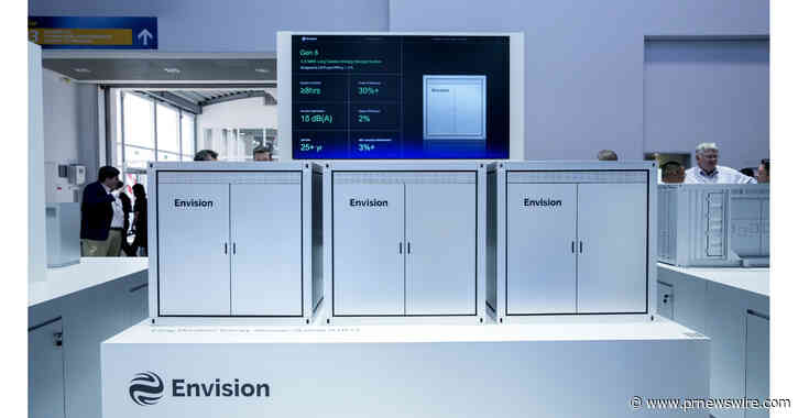 Au salon Intersolar Europe 2026, Envision expose ses systèmes énergétiques intégrés en vue de fournir une énergie propre pilotable pour l'IA, l'industrie et les réseaux électriques