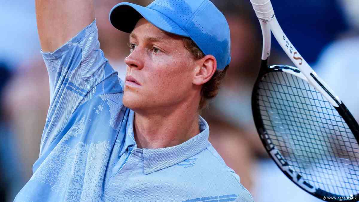 Sinner encouraged by warm Wimbledon prep