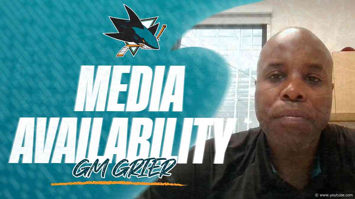 Media Availability: GM Grier (6/23)