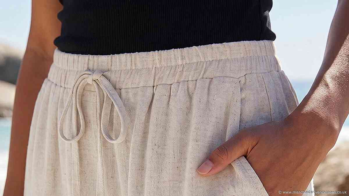 I found a pair of 'bloat-friendly' £21 linen trousers that tick every box for summer
