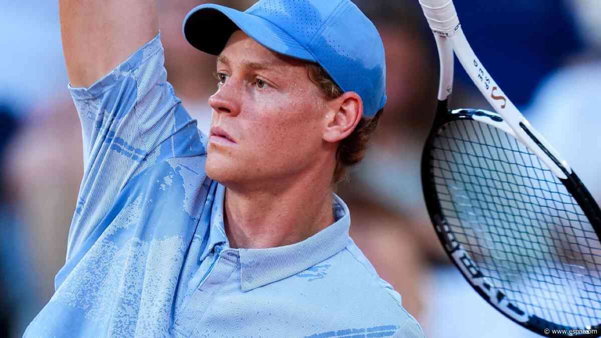 Sinner encouraged by warm Wimbledon prep
