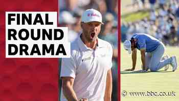 Clark beats Burns on closing holes of dramatic US Open