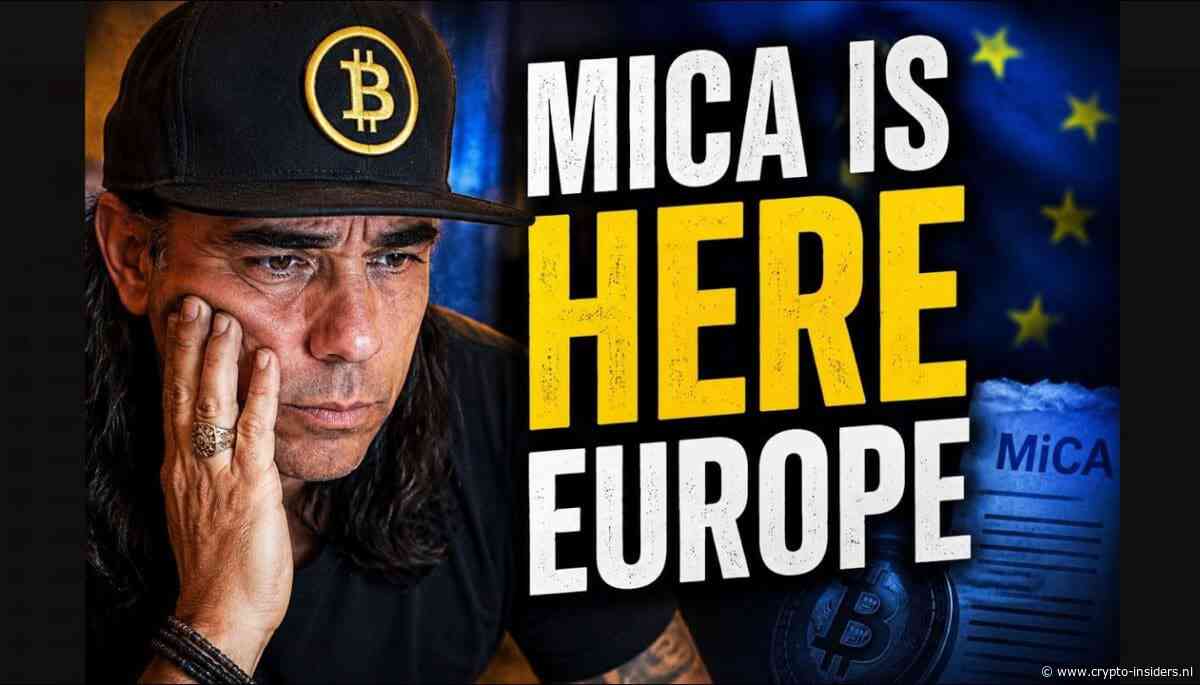 Didi Taihuttu over EU-wet: ‘Kun je na 1 juli nog wel bij je crypto?’