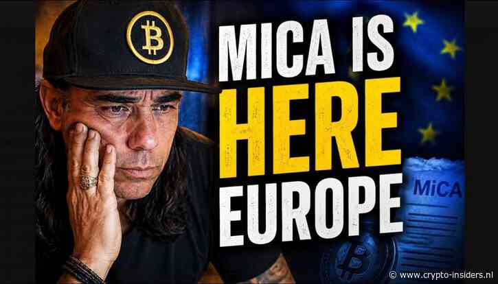 Didi Taihuttu over EU-wet: ‘Kun je na 1 juli nog wel bij je crypto?’