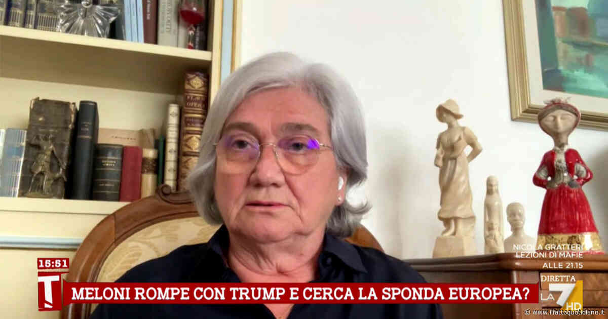 Rosy Bindi striglia Enrico Letta sul tweet con Biden, Bush, Clinton e Obama: “Quell’America non ci sarebbe mai dovuta piacere”. Su La7