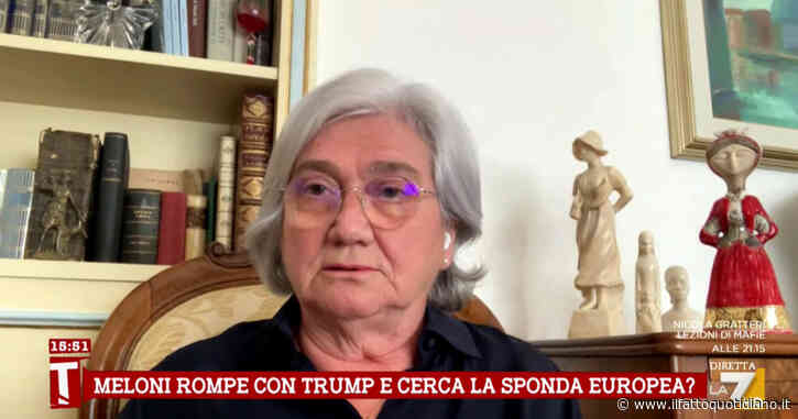 Rosy Bindi striglia Enrico Letta sul tweet con Biden, Bush, Clinton e Obama: “Quell’America non ci sarebbe mai dovuta piacere”. Su La7