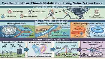 Is THIS the key to tackling future heatwaves? Scientists propose controversial 'Weather Jiu-Jitsu' technique to combat extreme weather