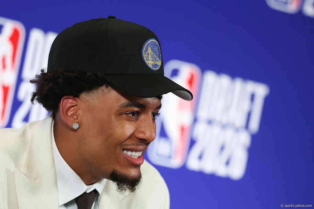 NBA Draft: Warriors first-round pick Yaxel Lendeborg admits he 'used to hate' Stephen Curry