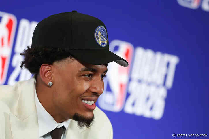 NBA Draft: Warriors first-round pick Yaxel Lendeborg admits he 'used to hate' Stephen Curry