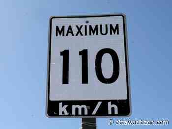 Speed limits on 417 and 416 increasing to 110 km/h in Ottawa