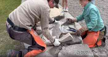 7-year-old Calgary girl discovers rare fossil at local playground
