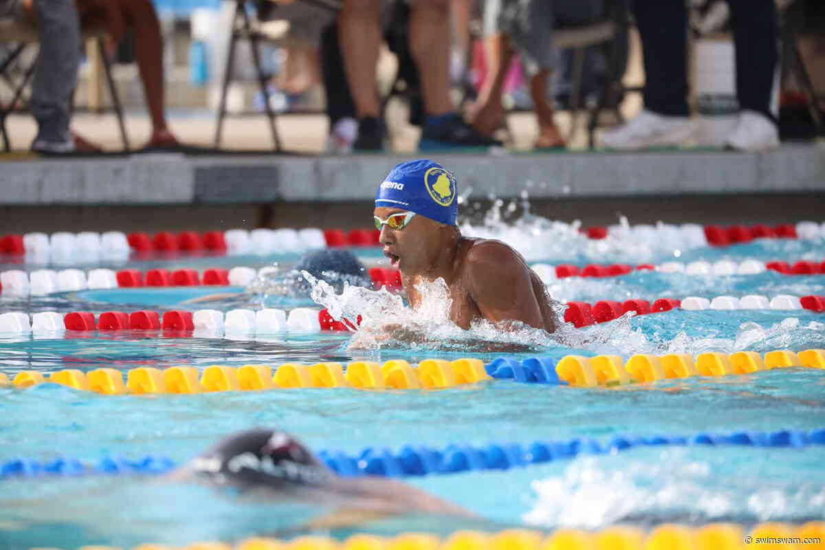 Shareef Elaydi Swims 28.43 50 Breaststroke at George Haines International, Top 15-16 This Season