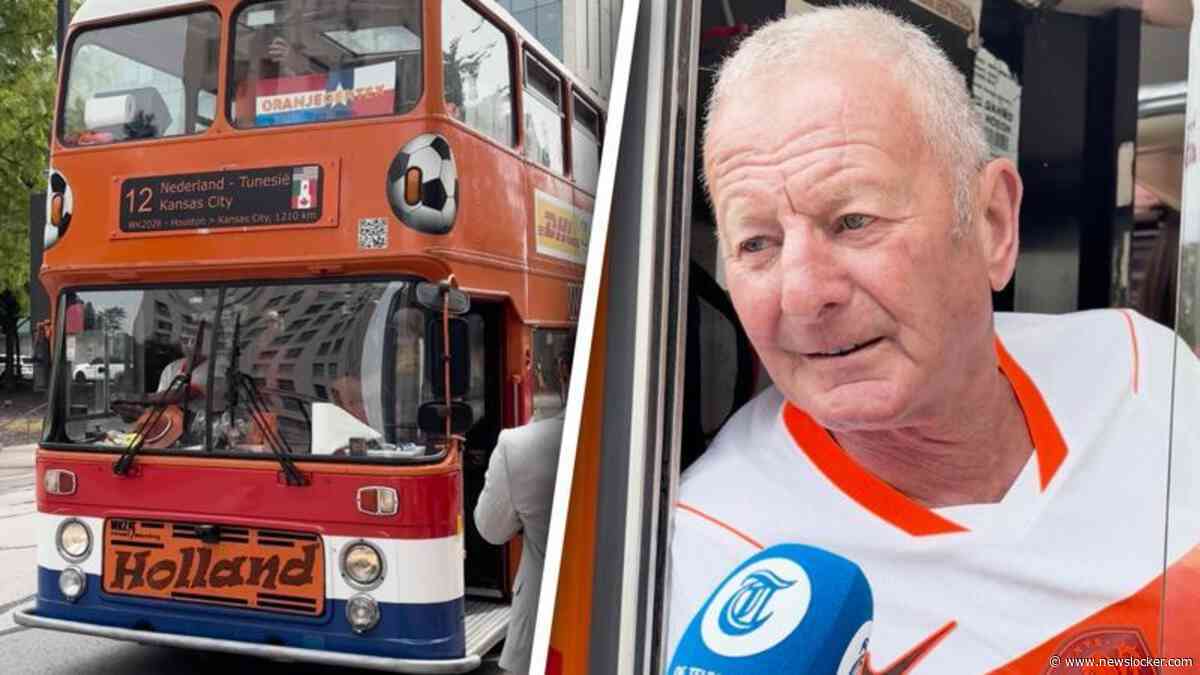 Oranjebus komt aan in Kansas: ‘De reis was geweldig!’