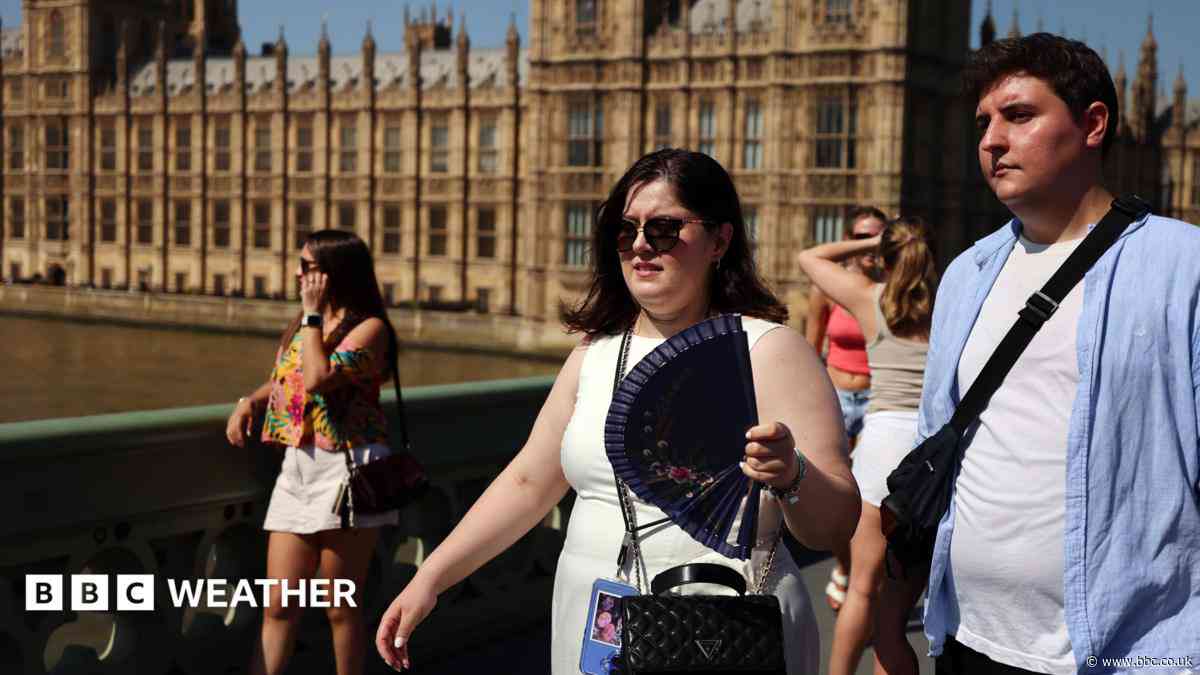 Hottest June day on record for the UK as temperature reaches 36C
