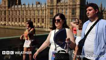 Hottest June day on record for the UK as temperature reaches 36C