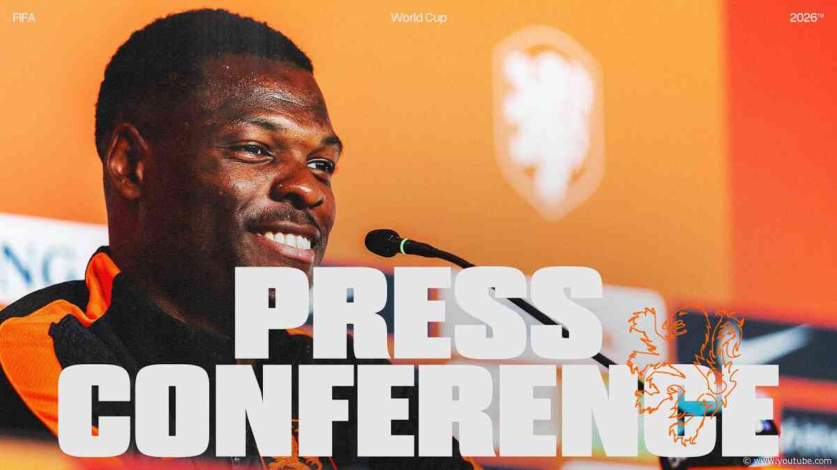 PRESS CONFERENCE 🎙️ Denzel Dumfries ahead of Tunisia - Nederland 🌎