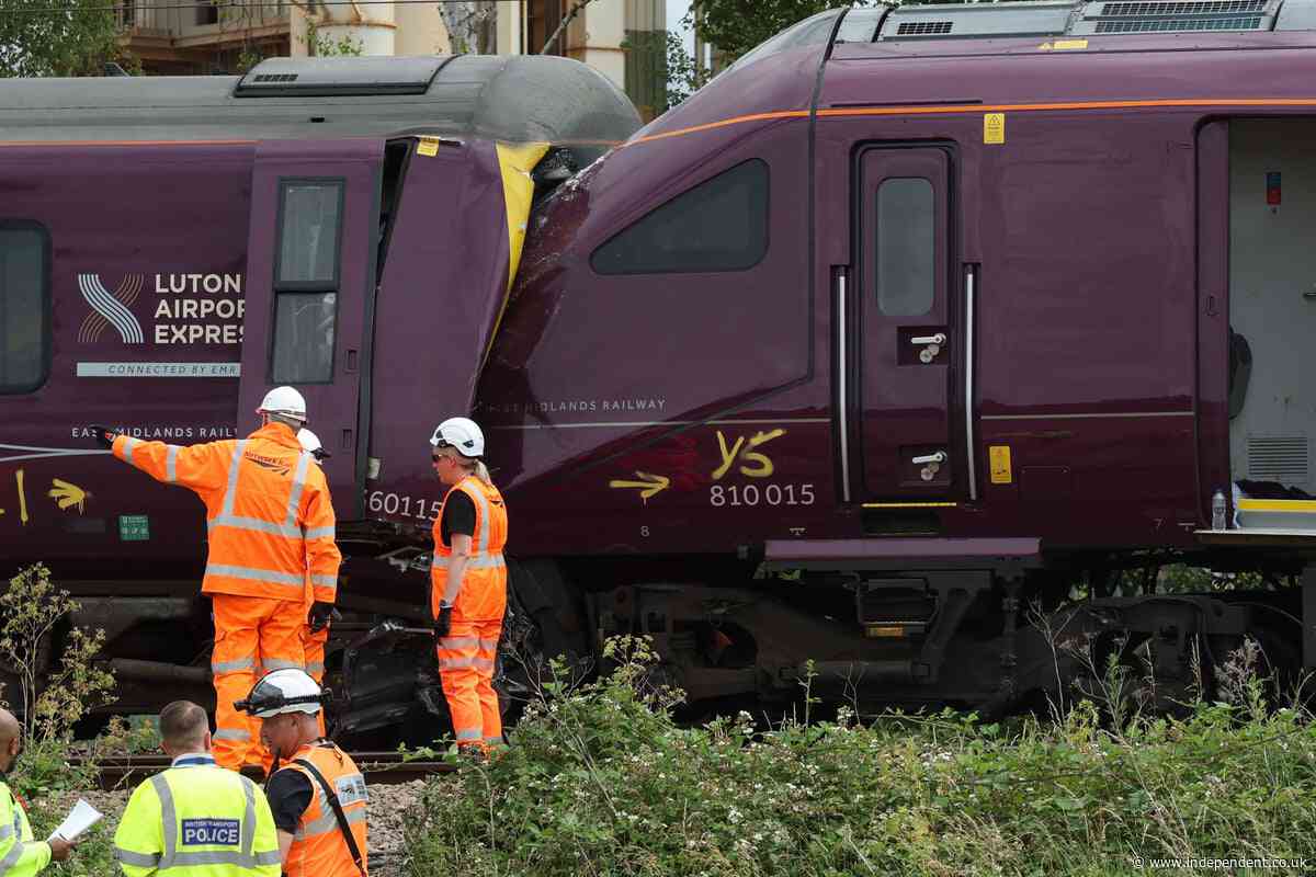 Driver in fatal Bedford train crash passed red signal moments before collision