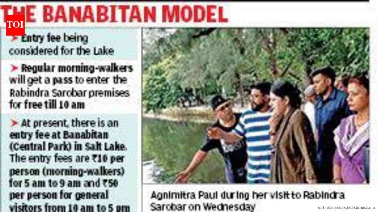 Entry fee proposal for Sarobar, free pass for morning walkers