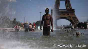'We're suffocating in the streets': Europe battles through ANOTHER day of unprecedented near-40C temperatures as deadly heatwave makes it 'difficult to live'