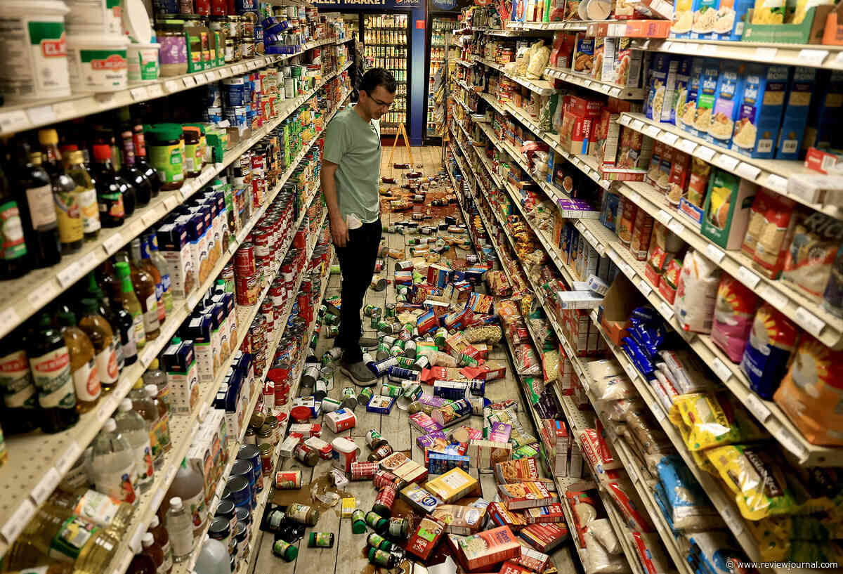 Northern California jolted by its biggest quake since 1940, but no damage reported
