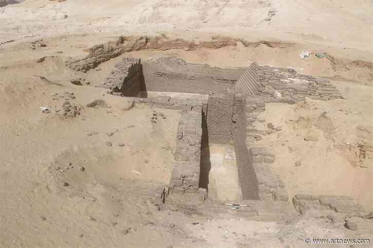 Egyptian Archaeologists Unearth Two Tombs That Could Represent Early Development of Funerary Pyramids