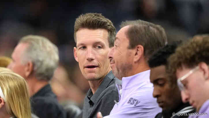 What was up with Warriors owner Joe Lacob, GM Mike Dunleavy arguing before pick?