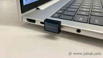 This coin-sized flash drive gives my laptop double the storage space - and it's $25 off