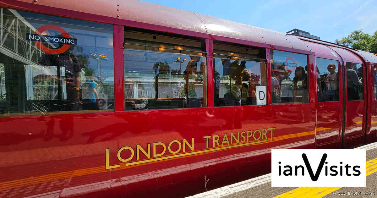 Tickets Alert: The heritage tube trains are back out on the rails