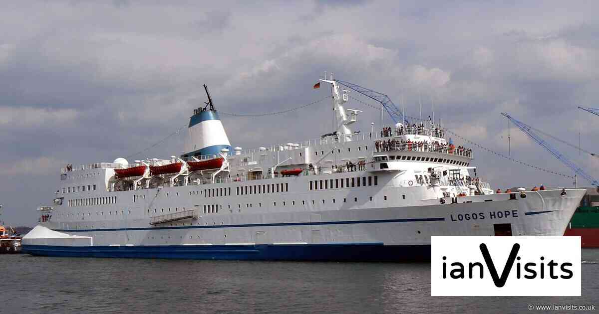 Tickets Alert: Visit the Logos Hope, the world’s largest floating book fair