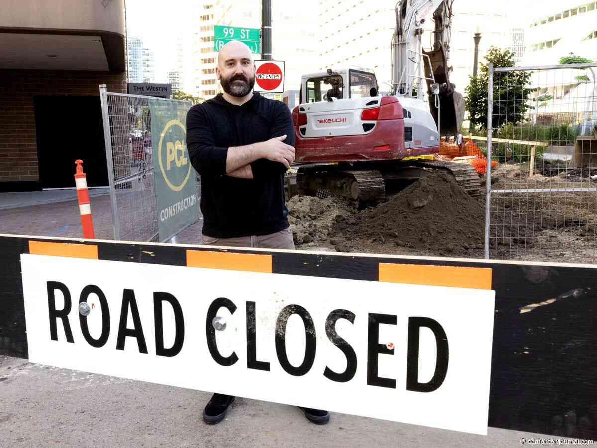 Another downtown restaurant bites the dust: Edmonton construction blamed again